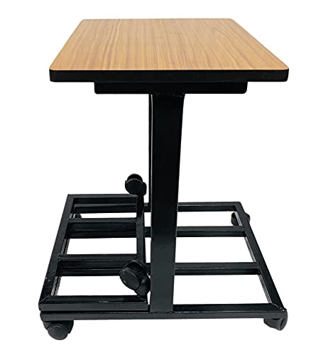 Image of Inverter Battery Stand Trolley for 3 Batteries, Heavy Duty UPS Inverter with Wooden Top, Triple Battery Stand for Home & Office, Suitable for Various Inverter Battery Sizes