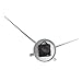 Timelike 3D Clock Hands, DIY Large Clock Hands Needles Wall Clocks 3D Home Art Decor Quartz Clock Mechanism Accessories (Silver)