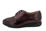 PieSanto - 215540 Zapato Cordón Metal Burdeos para: Mujer Talla: 39 EU Ancho