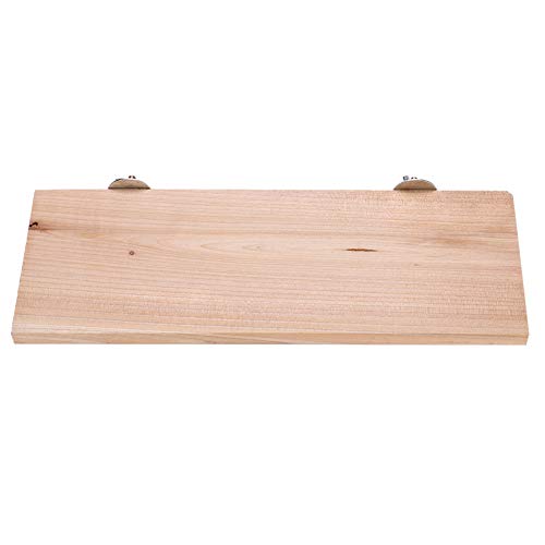 Fdit Holz Haustier Plattform Rechteck Kleine Haustiere Tiere Barsch Brett Papagei Stand Barsch Brett für Tierkäfig Spielzeug Zubehör