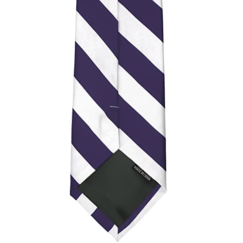 Image of tiemart Men's Striped Tie Standard Length