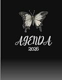  Agenda con planificador mensual, semanal y diario de enero a diciembre 2026, vintage con calendarios, metas, notas, frases motivadoras en blanco y ... esencial para lograr tus metas y motivarte.