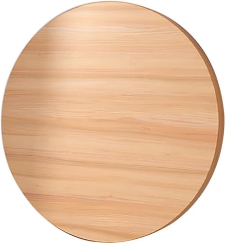 テーブル 天板のみ丸 木製 丸型 レストランテーブル用 天板 北欧風 DIY カフェテーブル 円 丸 ラウンド 休憩 食卓 無垢材 人気 直径2~4人用 (直径70cm,B)