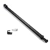Ideal Security Sliding Door Security Bar with Childproof Lock, Adjustable, for Patio Doors and Sliding Glass Doors, Black (25.75-47.5 Inches)