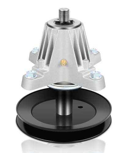 GYZJ Lawn Mower Spindle for Cub Cadet XT1 GT54 Troy-Bilt Mustang 54 XP Craftsman T310 Columbia CGT 5426FAB Snapper SZ2454 Lawn Tractors Mandrel Assembly Replacement Part Number 918-06978 618-06978