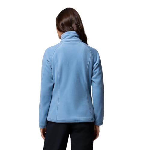 Image of Columbia Women's Plus Benton Springs Full Zip Fleece Jacket, Rainy Day, 3X