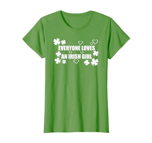 Lorelai Irish Lass Tee - Everyone Loves Irish Girl Women Camiseta