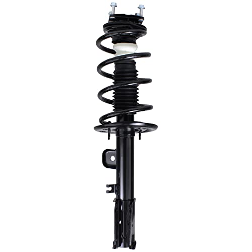 Image of Detroit Axle - FWD Front Struts for 2011 2012 2013 Ford Explorer 2 Complete Struts with Coil Spring Replacement Quick Install Ready Strut Shock Assembly