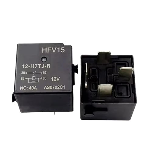 Relais HFV15 12-H7TJ-R 12V 40A 4 broches à haute conductivité pour circuit auto
