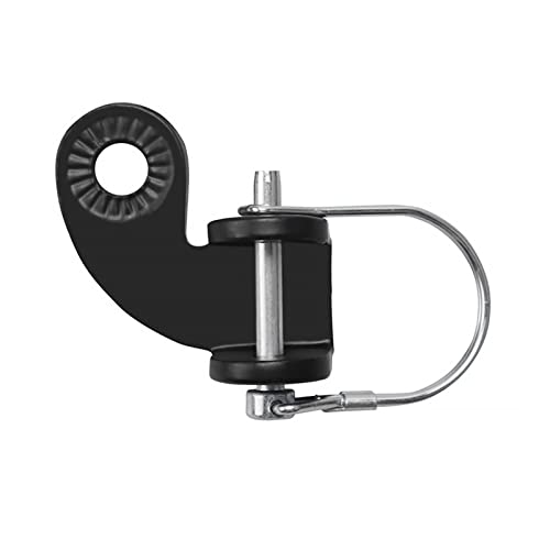 Divono Fahrradanhänger Kupplung mit Sicherungsstift,Bicycle Trailer Coupling Universal Fahrradkupplung,Fahrrad Anhänger Haken Fahrrad Anhängerkupplung Anhänger Zubehör(Schwarz)