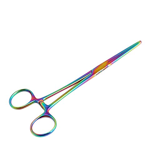 Precise Canada: Multi Color Rainbow Pean Hemostat Forceps 8
