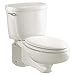 American Standard 2093.100.020 Glenwall Pressure Assisted Elongated Wall-Mounted Toilet, White