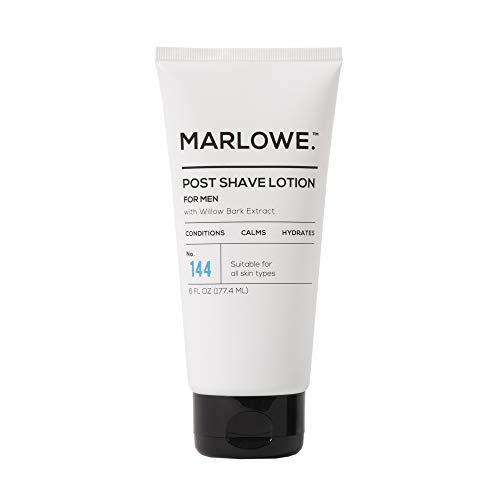 MARLOWE. No. 144 Post Shave Lotion for Men 6 Oz | Conditions & Hydrates Skin | Aftershave Solution to Reduce Skin Irritation & Calm Razor Burn