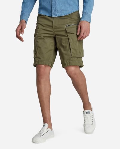 Miniatura 6 de G-Star Shorts Rovic Zip Relaxed Para Hombre, Verde Sage D08566-5126-724 , 33