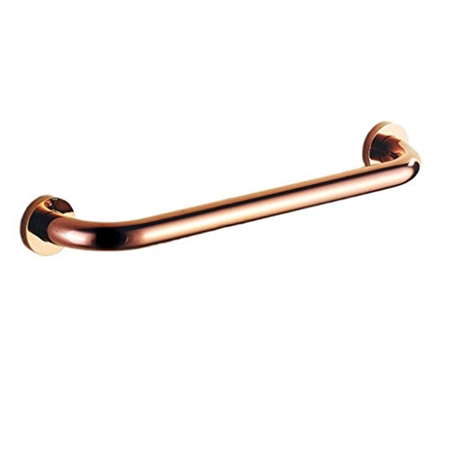 Barre d'appui de sécurité or rose antidérapante pour baignoire senior - 2