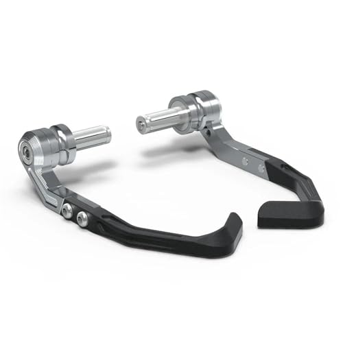 Protection leviers frein et embrayage moto haut de gamme gris Ducati Hypermotard 950