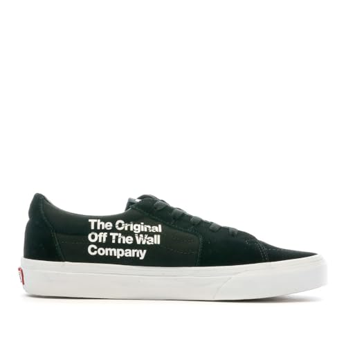 Vans Vans Sk8-Low Mens Shoes Size 8, Color: Hi-Def Black/White-Black