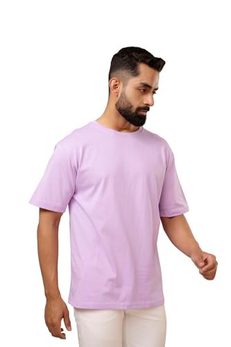 Image of OVESIZED T-Shirt for Men -Lavender