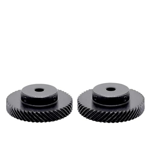 Engrenage conique hélicoïdal Mod 1M 60 dents avec alésage 20mm et rainure clavette 6mm