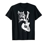 Looking for the purrrfect addition to your rock and roll collection? Check out our electric guitar playing cat design! This unique and cool piece is sure to make a statement for all the cat loving rockers out there in the next rock concert.