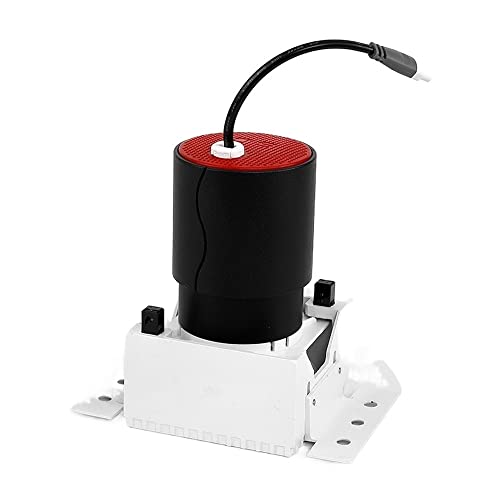 Foco empotrable LED Cuadrado Regulable Dali, sin ángulo Ajustable, CRI93, 24° de ángulo, de Aluminio, para Techo.