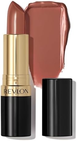 REVLON Super Lustrous Creme Lipstick, 80% Conditioning Ingredients, intance color, Waterproof, Long-Lasting, 100% Vegan Lipstick, Whiskey Business (803), 4.25 gm