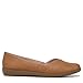 LifeStride Women's Notorious Ballet Flat Tan Synthetic 8.5 M