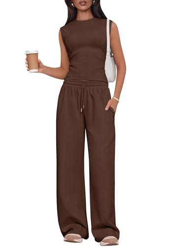 Lazysmile 2 Piece Sets for Women Summer...