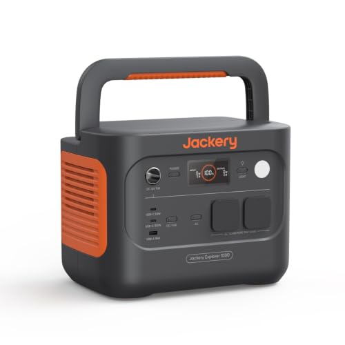 Jackery E1000 v2 Tragbare Powerstation, 1070Wh Kapazität, 1500W AC-Ausgang