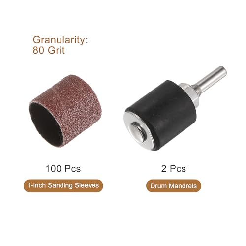 Manchons abrasifs 25 mm pour rénover vos meubles et objets déco - 3