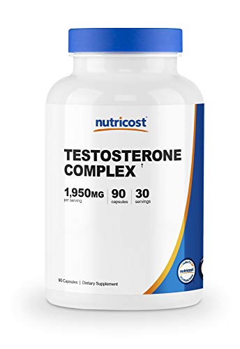 Nutricost Testosterone Complex (90 Capsules) -1950mg Per Serving - Testosterone Booster Supplement