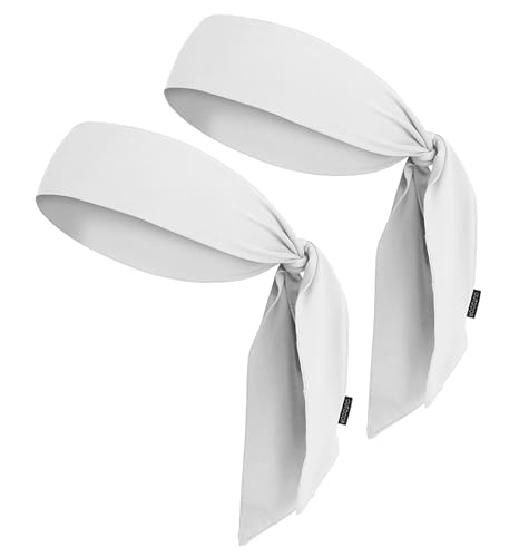 Image of OutdoorEssentials Tie Headband - Sweat-Wicking Running Headband - Hair Control Head Tie - Ninja Costume Accessories