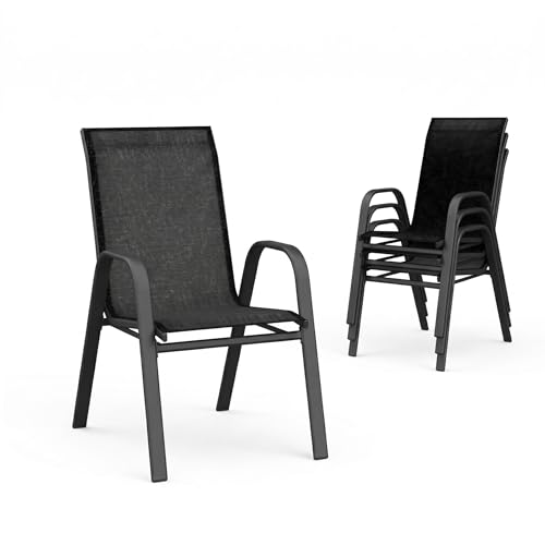 Chaises de jardin ergonomiques résistantes aux intempéries