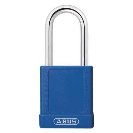 Lockout Padlock, KD, Blue, 1-3/4"H (2 pieces)