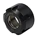 High Precision ER11 A Clamping Nut, Industrial grade Chuck Cap for Milling Cutter, Strong Clamping Force (ER25-UM)