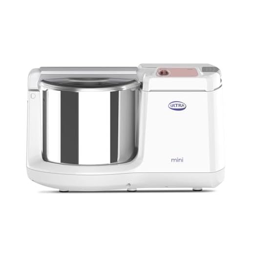 Ultra Mini Table Top 1.25L Wet Grinder with Atta Kneader, 110-volt (New Model)