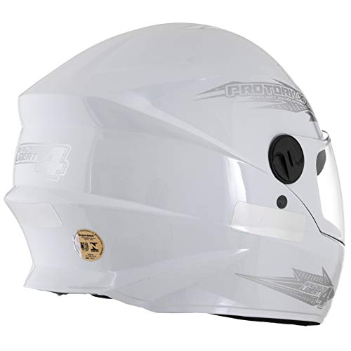 Pro Tork Capacete New Liberty Four 58 Branco