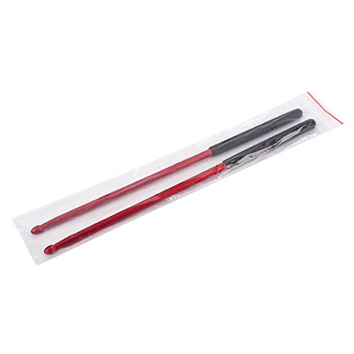 Par de baquetas de aleación de aluminio para práctica miniatura 5