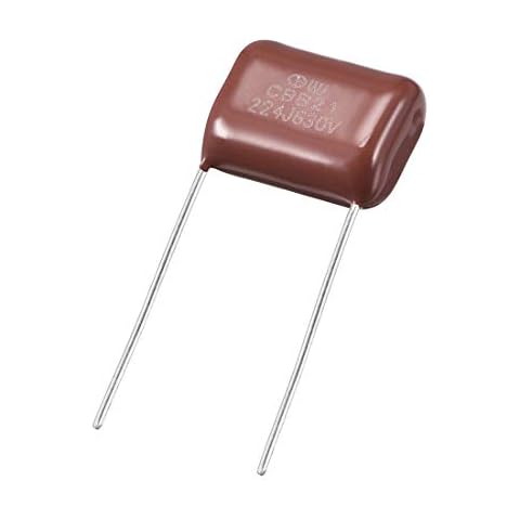 sourcing map CBB21 630V 0.22uF Film Capacitors Cover