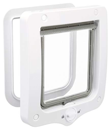 Trixie 2-Way Door Flap | L-XL (White)