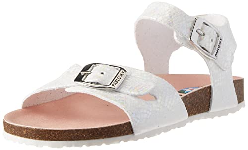 Sandale plate fille Pablosky 406100 en cuir souple pour enfant