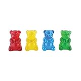 Pund'it Giant Gummy Bear Mold, Set of 4 Big Gummy Bear Makers