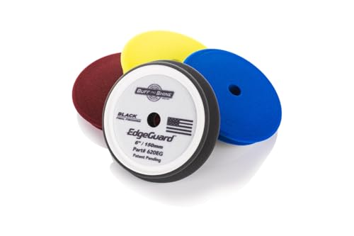 Image of Buff and Shine - EdgeGuard Foam Buffing Kit - Multicolor - 6 inch - Pack of 4