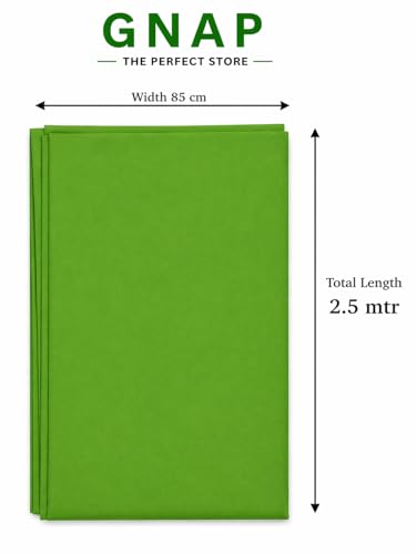 Image of Cotton Lining Cloth 2.5 Meter | for Kurta | Womens Dresses| Lining Materials | Stiching Material (Parrot Green)