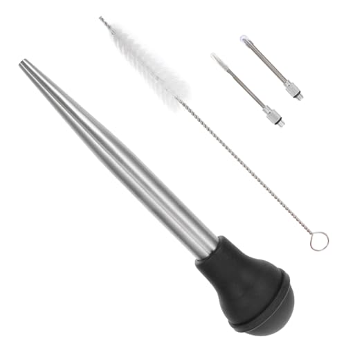 COLLBATH Turkey Baster 1 Set Turkey Seasoning Injector Tool for Meat Chicken Steak Lamb Barbecue Restaurants
