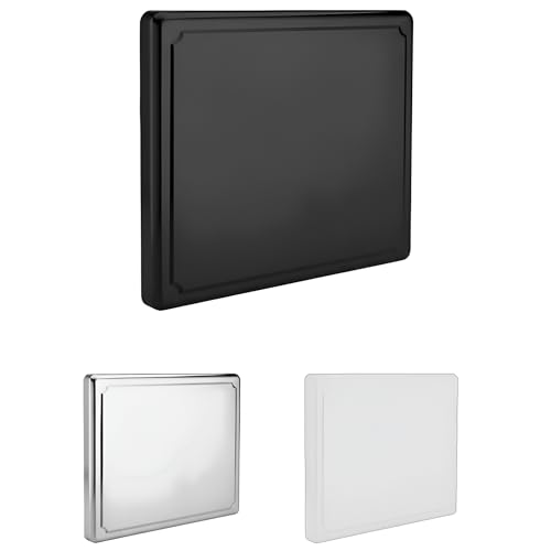 HOMELAY Couvre plaque de cuisson gaz, inducción y vitroceramica. 52,5 x 60,5 x 5,5 cm. Couleur : noir. Protege plaque de cuisson gaz. Nettoyage facile. Résistance...