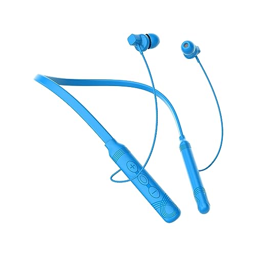 Image of BeLL BLBHS162 Bluetooth Wireless Neckband in Ear Earphone Headset with deep bass, 40H Play Time Stereo Sound with Magnetic Earbuds & Passive Noise Cancellation Neckband