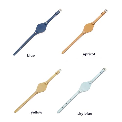 Bracelet de montre en cuir fin véritable interchangeable et confortable - 6