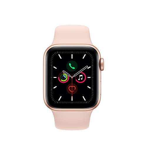 Image of Apple Watch Series 5 (GPS, 40mm) - Gold Aluminium Case with Pink Sport Band