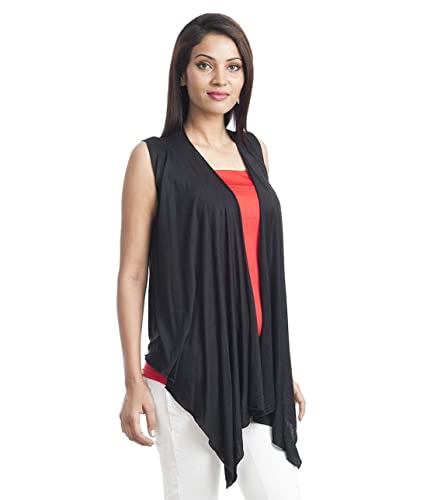 Image of Amazon Brand - Nora Nico Womens Viscose Waterfall Shrug